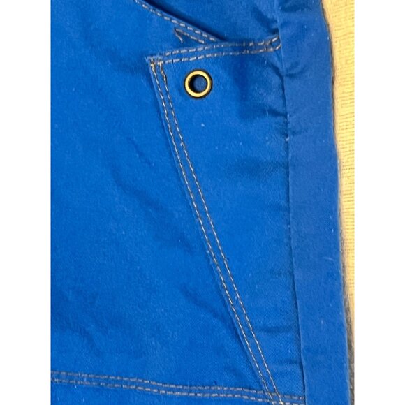 2 Dickies Blue Unisex Scrub Top 3XL With Pockets & V-Neck Medical Comfortable - Picture 6 of 16